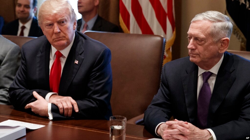 Image result for Трамп Джим Мэттис