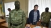 UKRAINE – Ukrainian-Russian Journalist Kyrylo Vyshynsky is pictured during a court hearing, Kherson, May 17, 2018