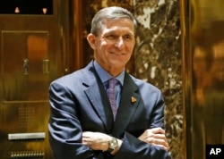 Michael Flynn à New York, le 12 décembre 2016.