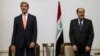 미 케리 국무, 바그다드서 이라크 총리와 회담