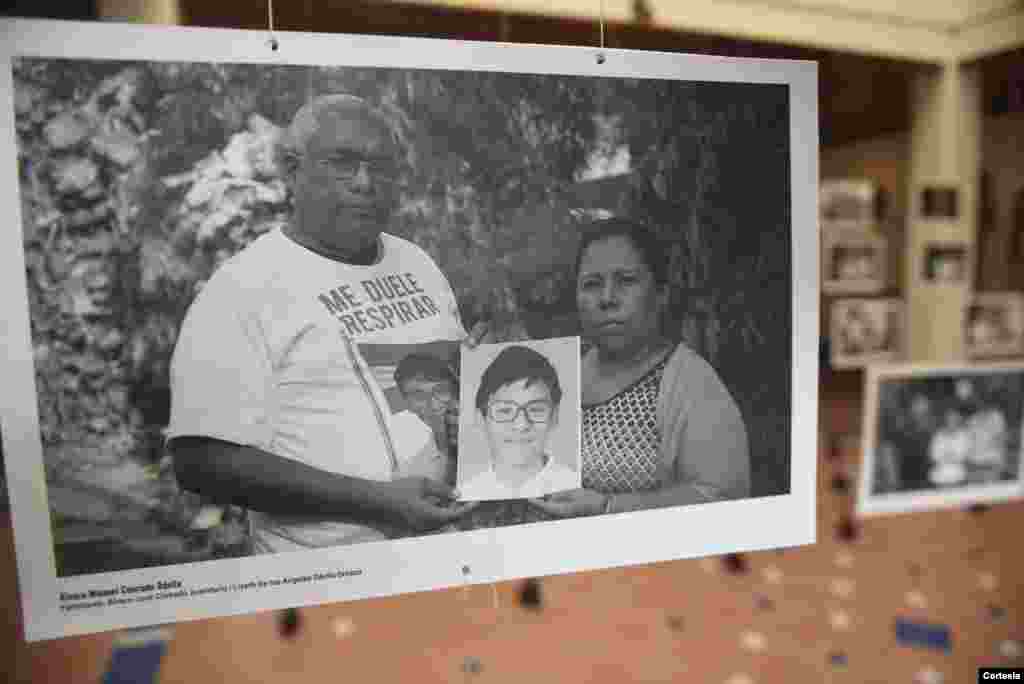 El museo además cuenta con láminas de mapas dibujados por las familias de cada uno de los territorios donde hubo hechos de violencia. Foto cortesía de Diario La Prensa