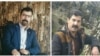 مختار اسدی فعال صنفی معلمان(راست) و محمدی لباف از دراویش گنابادی 