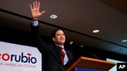 Marco Rubio también es visto por los republicanos como el candidato que puede conquistar el voto latino en las próximas elecciones.