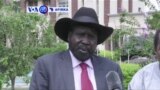 VOA60 AFIRKA: SOUTH SUDAN Shugaba Salva Kiir ya yi Kira ga ‘Yan Adawa da su Zo a Tattauna