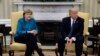 Trump, Merkel wakutana White House
