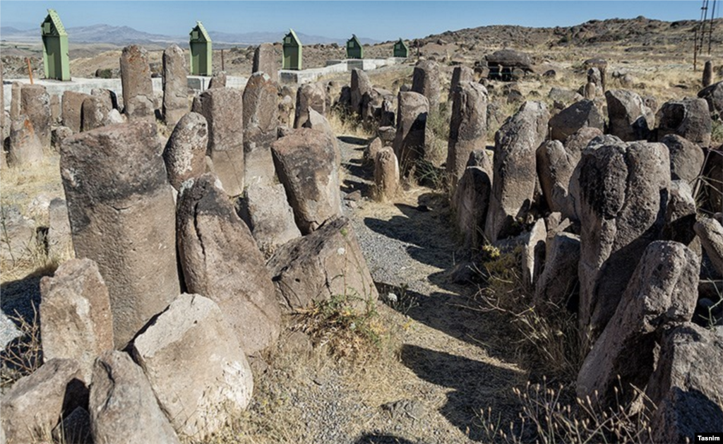 منطقه باستانی معروف به شهر یری در استان اردبیل عکس: امیر قادری 