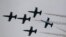 ARCHIVES - Des jets Aero L-39 Albatros lors d'un vol de démonstration à l'extérieur de Moscou, le 31 août 2013.