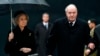 En esta imagen captada en mayo del 2019, el Rey Emérito de España, Juan Carlos, llega junto a la reina Sofía al funeral del Gran Duque de Luxemburgo Jean d'Aviano. 