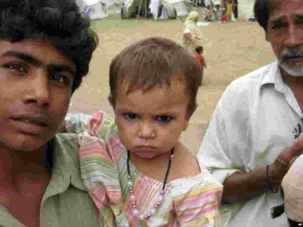 Flood Relief Camp in Nowshera, Pakistan