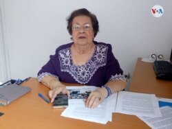 Doctora Vilma Núñez de Escorcia, Presidenta del Centro Nicaragüense de Derechos Humanos. [Foto: Daliana Ocaña/VOA].