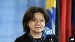Rosemary DiCarlo, Deputy Permanent Representative of the United States to the United Nations (file photo)