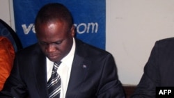 Willy Bakonga, le 21 avril 2008 à Kinshasa.