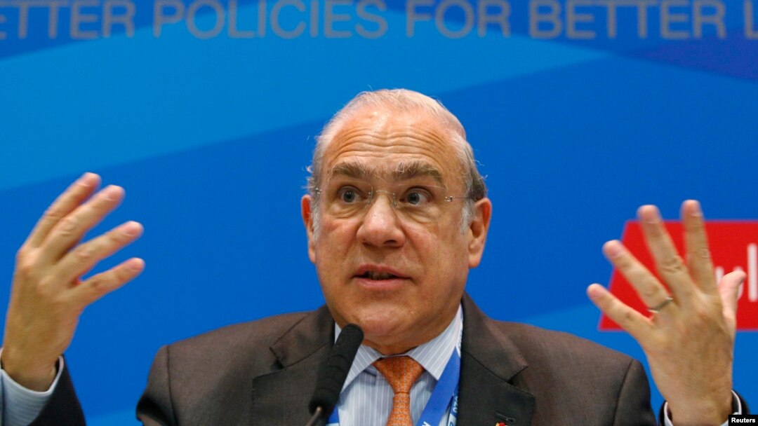 Sekjen OECD Angel Gurria memperingatkan konsekuensi pajak terhadap Inggris (foto: dok).