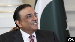 Presiden Pakistan Asif Ali Zardari (foto: dok).