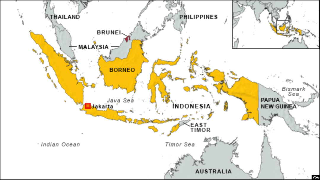 Peta Malaysia dan Indonesia