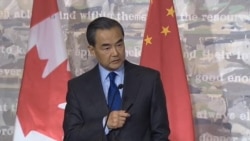 中国外长在加拿大不满人权问题怒斥女记者