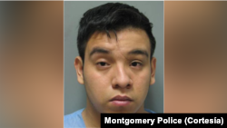 Foto proporcionada por la policía del Condado de Montgomery de Henry Sánchez Milián, uno de los acusados de la violación en Rockville, Maryland.