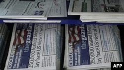 WikiLeaks-in yaydığı 'məlumatlara' Avropada bəzi qəzetlər geniş yer verib