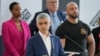 Sadiq Khan makes a speech as he is reelected for a record third term as mayor of London, following the counting of votes, at City Hall in London on May 4, 2024.