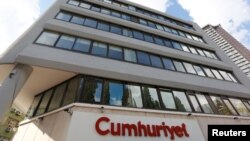 Headquarters of Cumhuriyet newspaper, an opposition secularist daily, is pictured in Istanbul, Turkey, Oct. 31, 2016. 