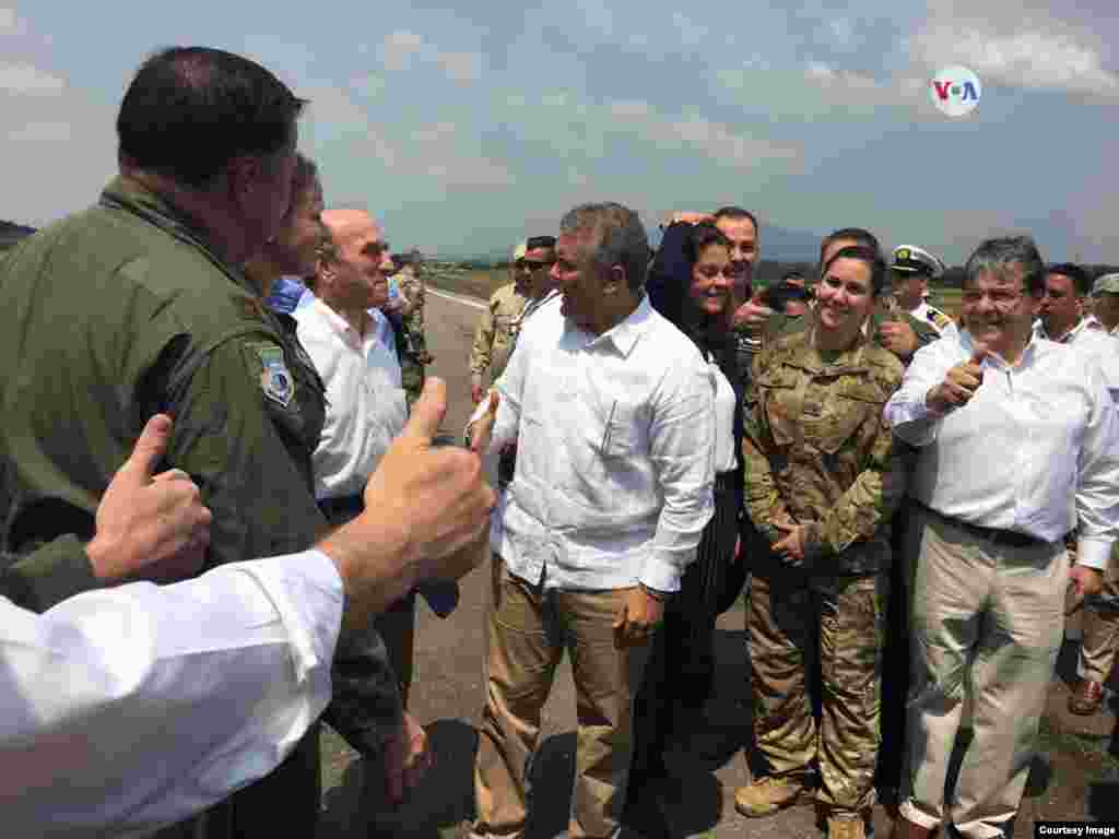 El presidente Duque estará presente para la entrega de la ayuda humanitaria el 23 de febrero, así como el presidente de Chile y de Paraguay. 
