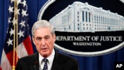 Cuộc điều tra của Công tố viên Đặc biệt Robert Mueller không tìm thấy bằng chứng về sự thông đồng giữa Nga và ban vận động tranh cử của Tổng thống Donald Trump vào năm 2016. 