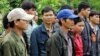 FILE - A group of Montagnards are seen after they emerged from a dense forest some 70 kilometers northeast of Ban Lung, in Ratanakiri, Cambodia, July 2004.