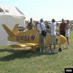 Električni avion Sonex na aero mitingu "Air Venture" u mjestu Oshkosh u Wisconsinu