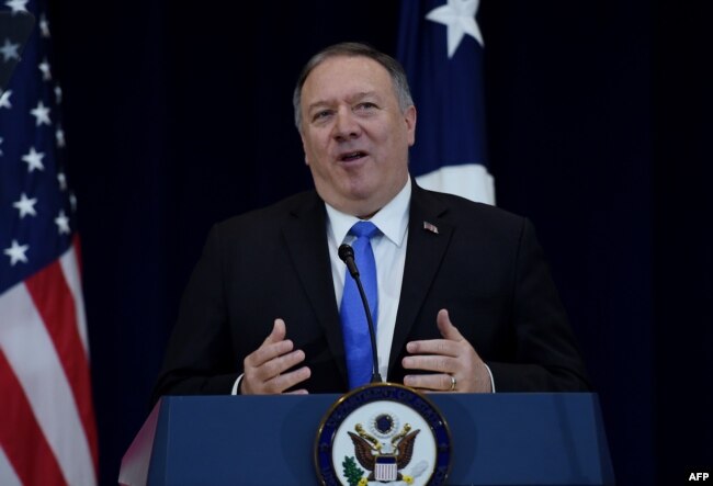 ABŞ-ın dövlət katibi Mayk Pompeo