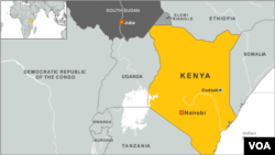 Dadaab, Kenya map
