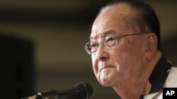 Daniel Inouye estaba cumpliendo su noveno periodo consecutivo en el Senado.