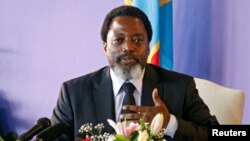 Le président Joseph Kabila , Kinshasa, 26 janvier 2018. 