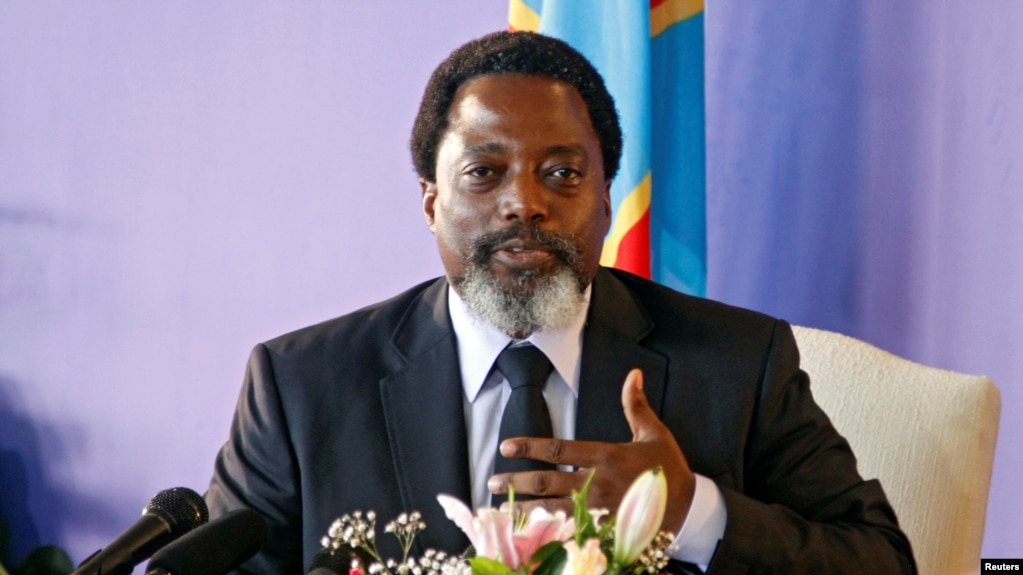 Le Président de la République Démocratique du Congo, Joseph Kabila, à Kinshasa, le 26 janvier 2018.