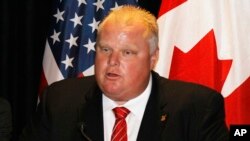 FILE - Toronto Mayor Rob Ford.