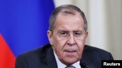 Šef diplomatije Rusije Sergej Lavrov