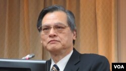 资料照：台湾国安局长陈明通在立法院。