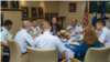 美国空军太平洋部队司令查尔斯·布朗上将(General Charles Brown)(右三）与印太地区国家空军高官会谈（美国空军照片）