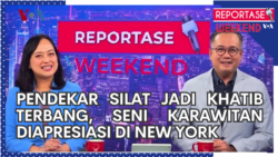 Reportase Weekend: Pendekar Silat Jadi Khatib Terbang, Seniman Karawitan Diapresiasi di New York