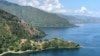 Pemandangan Danau Toba dari atas Bukit Singgolom, Kabupaten Toba, Sumatra Utara, Kamis, 12 Maret 2020. (Foto: Anugrah Andriansyah)