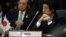 Japanese Prime Minister Shinzo Abe attends ASEAN summit, Brunei, Oct. 10, 2013.
