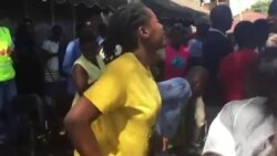 Singing At Oliver Mtukudzi's Funeral Wake