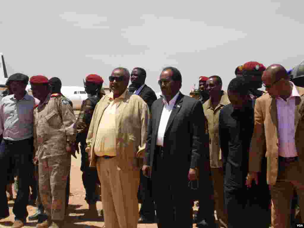 Safarka Beledweyne ee Madaxweynayaasha Djibouti iyo Somalia.