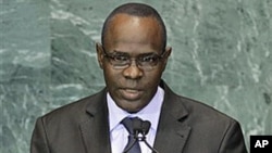 President of Niger Salou Djibo, addresses the 65th session of the United Nations General Assembly at UN headquarters, 23 Sept 2010 (File Photo)