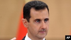 Syrian President Bashar Assad (file)