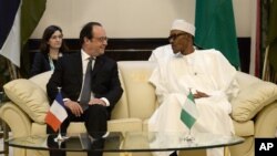 El presidente francés, François Hollande, destacó los progresos de Nigeria y sus vecinos Camerún, Níger y Chad, en la lucha contra Boko Haram.