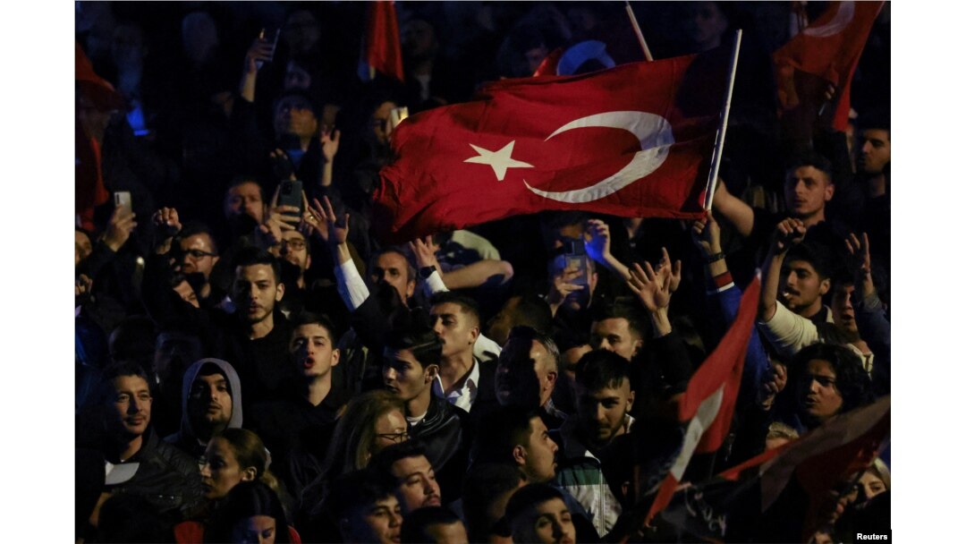 Pristalice Kemala Kilicdaroglua, predsjedničkog kandidata glavnog opozicionog saveza Turske, Ankara, 14. maj 2023.