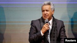 El presidente de Ecuador, Lenin Moreno, pidió a legisladores aprobar leyes para mejorar la seguridad de sus ciudadanos. 