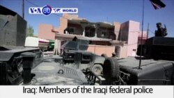 VOA60 World PM - Iraqi forces battle jihadistsa a few hundred meters from the entrance to the old city of Mosul