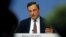 FILE - European Central Bank (ECB) President Mario Draghi attends a news conference at the ECB headquarters in Frankfurt, Germany, Sept. 8, 2016. 
