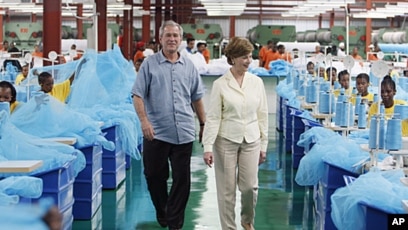 Bush Heads to Africa to Promote Disease-Fighting Programs Bush Heads to Africa to Promote Disease-Fighting Programs
